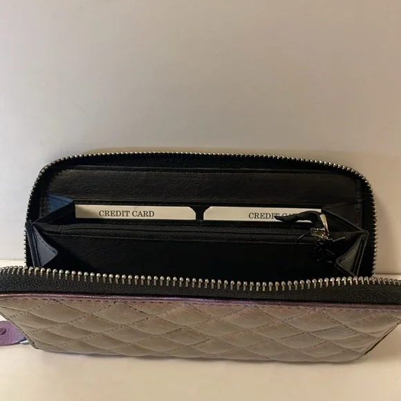 Iridescent Purple Wallet - Picture 5 of 7